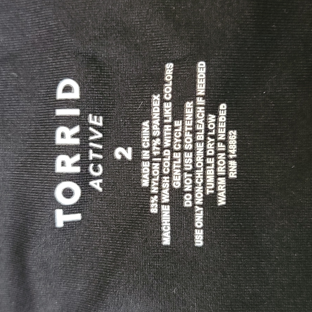 Torrid Floral Active Legging - Picture 5 of 8